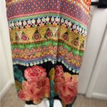 Farm Rio  Rosario Maxi Dress Bell Sleeves Festival S Boho Cottage Photo 6