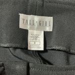 TALL GIRL Black Embroidered Flare Pants Women's Size 9 Polyester Blend Photo 5