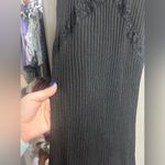 ZARA  Knit Mini Black Dress Photo 2