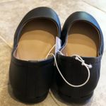 🆕 Mossimo Ona solid black scrunch slip on round toe solid black ballet flats Size 5 Photo 2