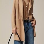 J.Crew  Juliette collarless sweater-blazer Size S Photo 0