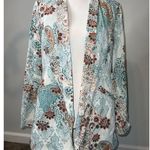 Chico's Women’s Chico Paisley Beach Blazer MEDIUM Photo 1