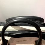 Michael Kors 👛  Satchel Bag White/Black Leather Photo 6