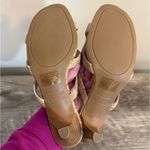 Mootsies Tootsies  Heeled Slip On Sandals Shoes Women’s Size 6.5 Tan Neutral Photo 10