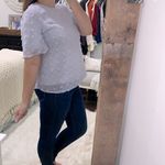 Polagram lavender Swiss dot top size medium Photo 1