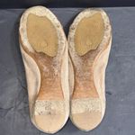 AGL Attilio Giusti Beige Shimmer Bedazzled 90s Y2K Millennial Flats Shoes 7.5 38 Black Photo 7