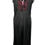 negligee playsuit black lace union made Size L Photo 0