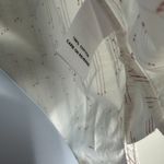 Billy Reid  White Short Sleeve Button Front Shirt Embroidered Women's Small Photo 1