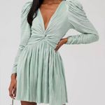 SABINA MUSAYEV MORGANA DRESS Green Size M Photo 2