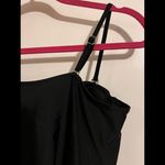 Catalina Elegant Black Bandeau Twist Front Swimsuit Top size Large (12 Photo 3