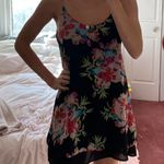 Lucy Love Black And Floral Sundress Photo 0