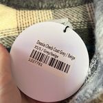 Princess Polly  Deasia Check Coat Grey / Beige New Tags Photo 3