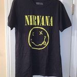 Nirvana Black Smile Tee Photo 0