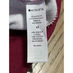 Athleta Women Size LT Colorful Ombre Oversized Sweater Modern Preppy Designer Photo 5