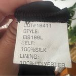 TADASHI COLLECTION 100% silk maxi skirt Women’s SIZE‎ 12 fairy witchy whimsigoth Black Photo 7