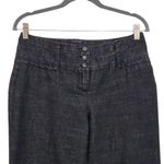 BCX Black Pants Size 9 Versatile Black Pants with Woven Fabric Black Trousers Photo 2