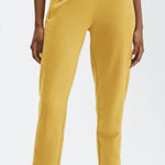 Fabletics  Women's Eco Conscious Slim Sweatpant Mustard Sz M‎ Photo 0