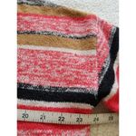 BP Long Sleeve Crop Black Marl Stripe Cardigan Sweater Nordstrom Women's Size L Photo 4