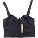 SKIMS  Cropped Rib Soot Cami | Size 3X NWT Photo 2