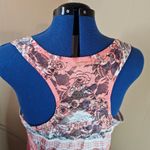 Simply Couture  XL Coral Pink and White Boho Western Tunic Dress Photo 4