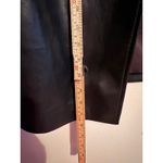 Chico's 3 Women's Black Faux Leather Grommet Detail Collarless Jacket 16 XL NWT Photo 6
