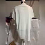 LuLaRoe Liv White Breast Cancer Shirt Photo 4