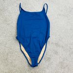 J.Crew  Playa Newport super scoop back one piece swimsuit Blue Size XS Photo 2