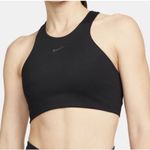 Nike Alata medium support lightly lined Black Dri-Fit Sports Bra XL Photo 0