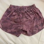 Lululemon Pink Camo Shorts Photo 3