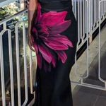 Black and pink floral maxi dress Size XS Photo 0