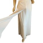 J.R. NITES A VINTAGE CREAM SPLIT LEG CHIFFON EVENING WEAR TROUSERS NWT (20W) Photo 2