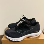 Mizuno NWT  Wave Rider 26 Women's Running Shoe Black Peach Pink Coral US 6 EUR 36 Photo 1