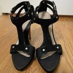 Herve Leger  Hera black high heel Strappy sandals Stiletto shoes size EU 38 US 7 Photo 2