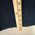 Chico's  Elongated Denim Jacket Size 1 M/8 Rose Moon Indigo LS Button‎ Up Photo 2