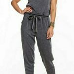 Chaser Revolve  Heirloom Acid Wash Gray Jumpsuit small Photo 2
