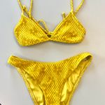 Billabong Yellow Triangle Swimsuit Set Photo 0