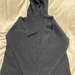 L.L. Bean Sherpa fleece half zip hoodie black Brown Size L Photo 3