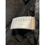 PacSun  Mom Jean Womens Size 26 Black Washed High Rise Slim Taper Denim Pants Photo 6