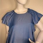 Unbranded Balloon Dress/ Solid/Blue Denim Size 2XL. #313 Blue Photo 2