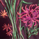 Bob Mackie  wearable art 1x embroidered blouse Photo 2