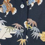 Harley Davidson Motorcycles Biker Black Graphic Button Up Sleeveless Shirt Sz L Size L Photo 4