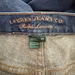 LAUREN JEANS CO x RALPH LAUREN | High Rise Wide Boot Cut Denim Dark | Size 20W Blue Photo 8