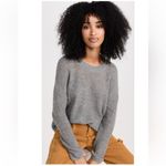 Madewell Ribbed Crewneck Sweater Sz M Grey Photo 1