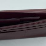 
Cartier Burgundy Leather
Envelope Flap Clutch Photo 6