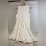 Charter Club NWT  Women's Lace Fit & Flare Dress - Ivory - Size PL Photo 2