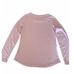 Merona  Lavender Crewneck Roll-Up Long Sleeves Womens Top SZ S Photo 1