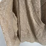 Soft Surroundings Go Lively brown cream Hooded Cardigan L open front wrap around Photo 14