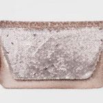 A New Day Two-Way Sequin Flap Clutch - ™ Rose/Silve Photo 0