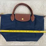 Longchamp Paris le pliage handbag purse in navy Photo 9