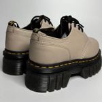 Dr. Martens Audrick 3I Leather Platform Oxford Loafer in Vintage Taupe Nappa Lux Photo 4